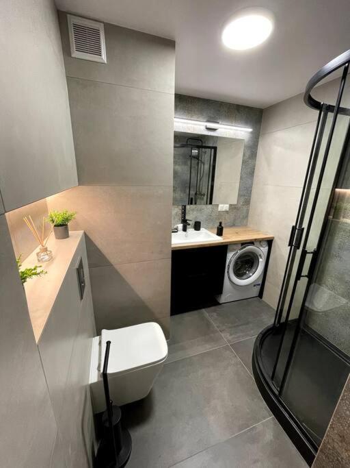 Lucky Seven Cosy 1-Bedroom Apartment, Free Parking Krakau Exterior foto